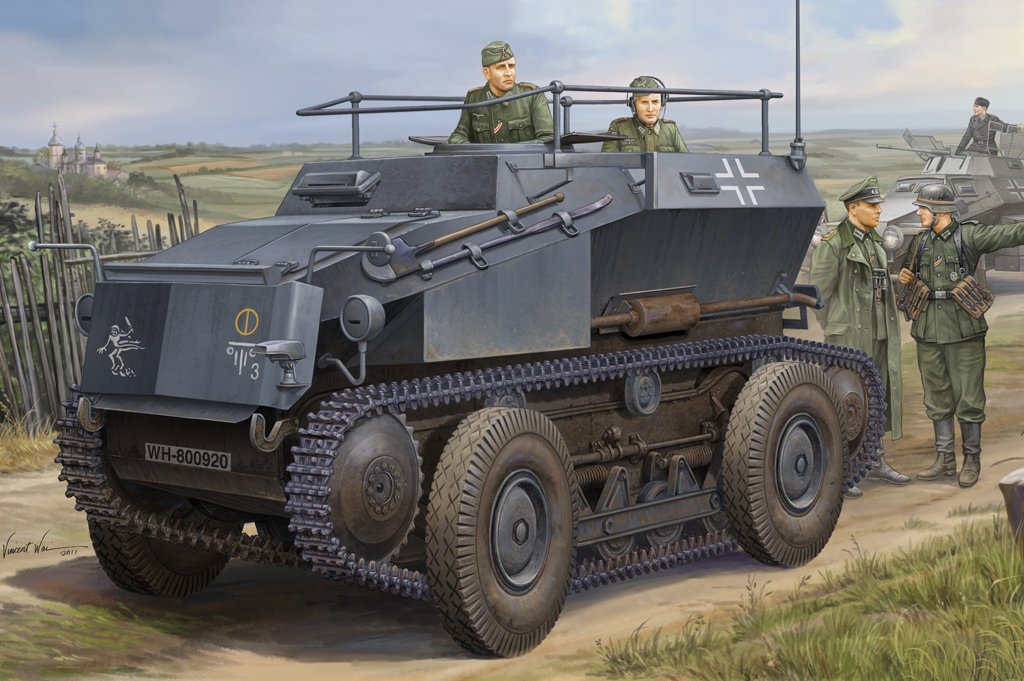 1/35 German Sd.Kfz.254 Tracked Armoured Scout Car - Click Image to Close