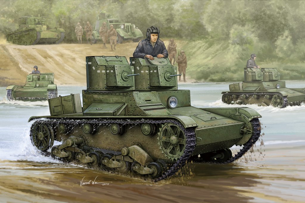 1/35 Soviet T-26 Light Infantry Tank Mod.1931 - Click Image to Close