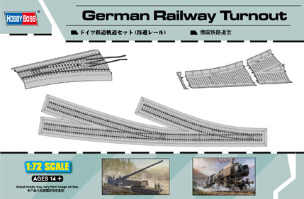 1/72 German Railway Turnout - Click Image to Close