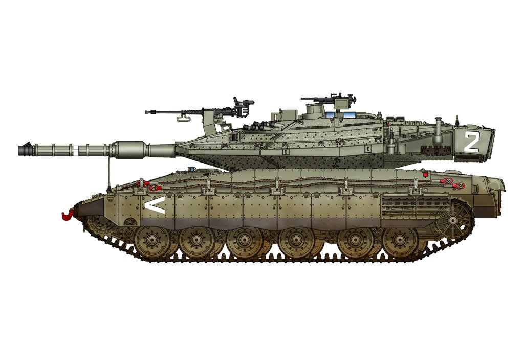 1/72 IDF Merkava Mk.IV MBT - Click Image to Close