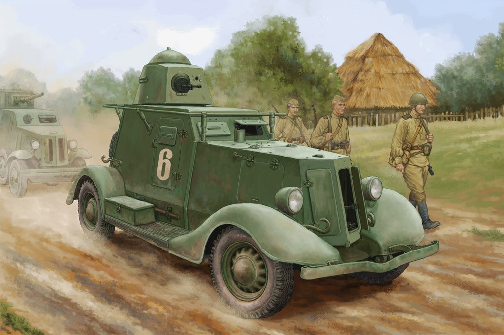 1/35 Soviet BA-20 Armored Car Mod.1937 - Click Image to Close