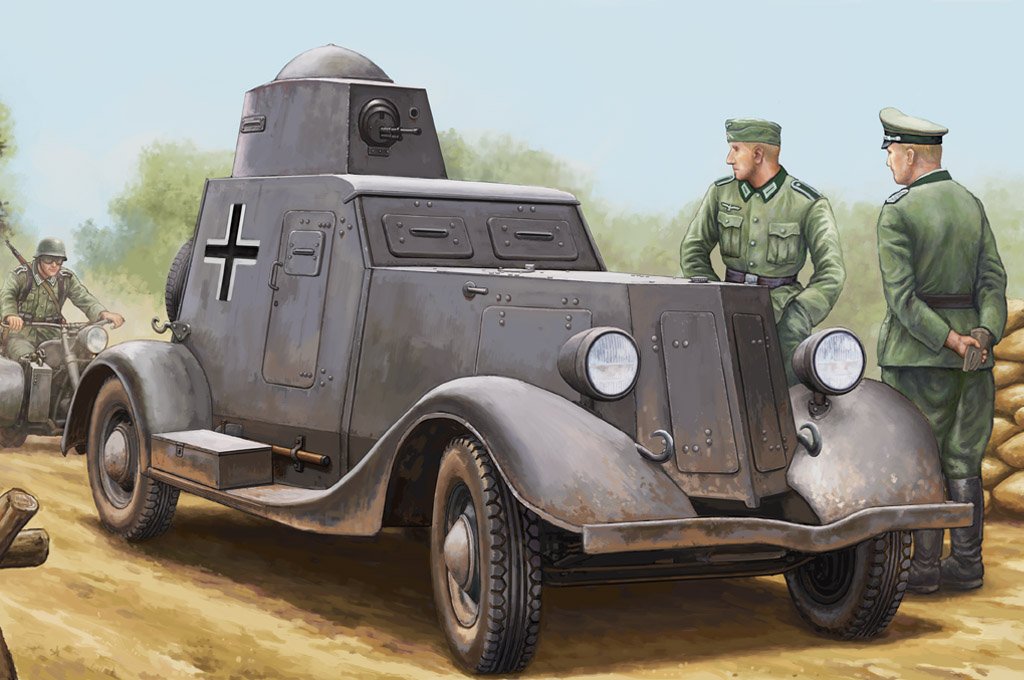 1/35 Soviet BA-20M Armored Car - Click Image to Close