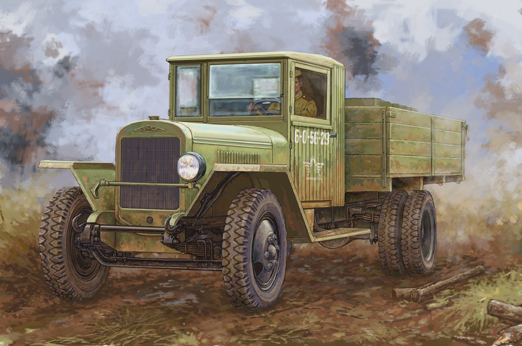 1/35 Russian ZIS-5B Truck - Click Image to Close