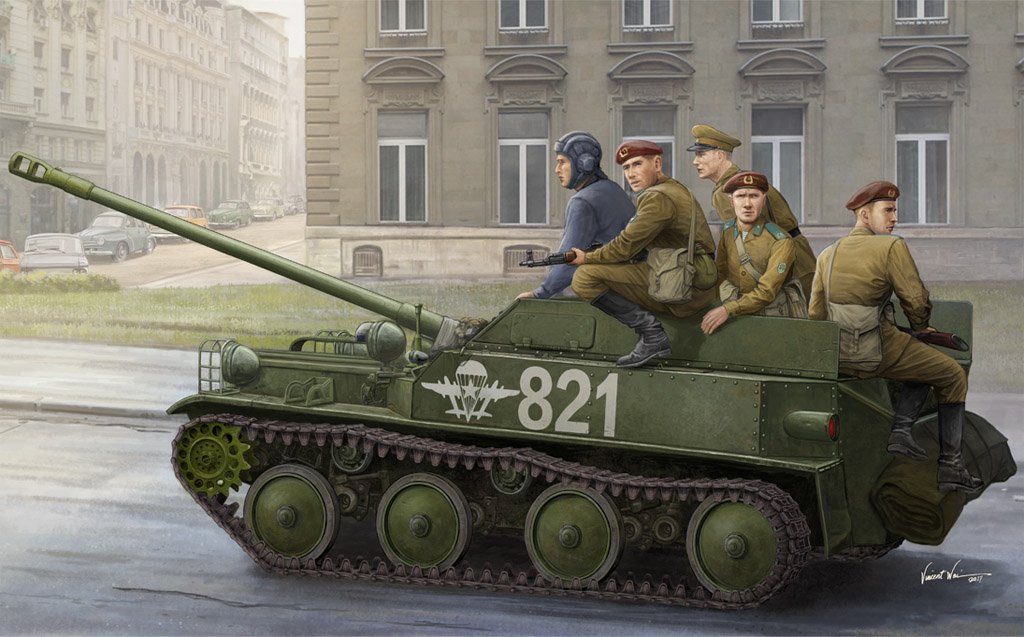 1/35 Russian ASU-57 Airborne Tank Destroyer - Click Image to Close