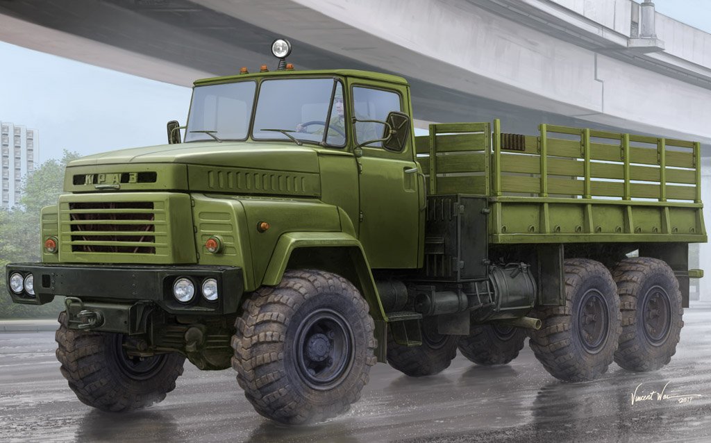 1/35 Russian KrAZ-260 Cargo Truck - Click Image to Close