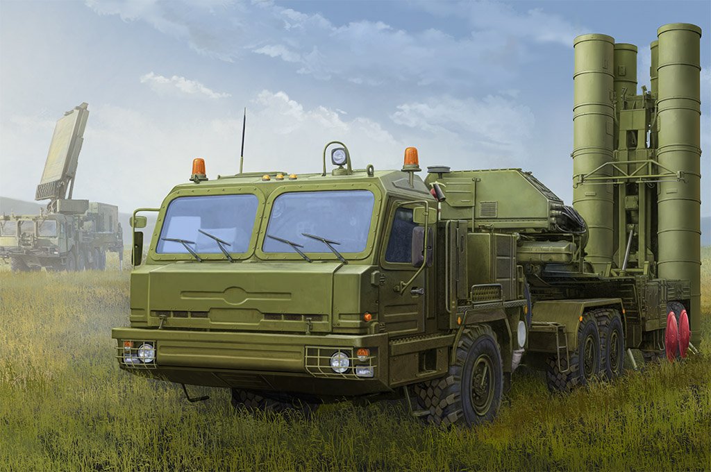 1/35 Russian BAZ-64022 with 5P85TE2 TEL S-400 - Click Image to Close