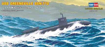 1/700 USS Greeneville SSN-772 Submarine - Click Image to Close