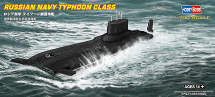 1/700 Russian Typhoon Class Submarine - Click Image to Close