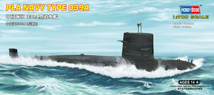 1/700 Chinese PLAN Type 039A Yuan Class Submarine - Click Image to Close