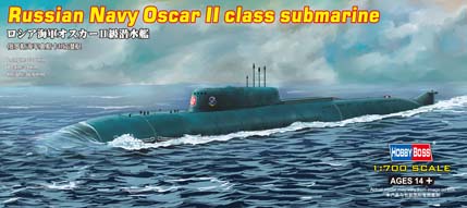 1/700 Russian Oscar II Class Submarine - Click Image to Close