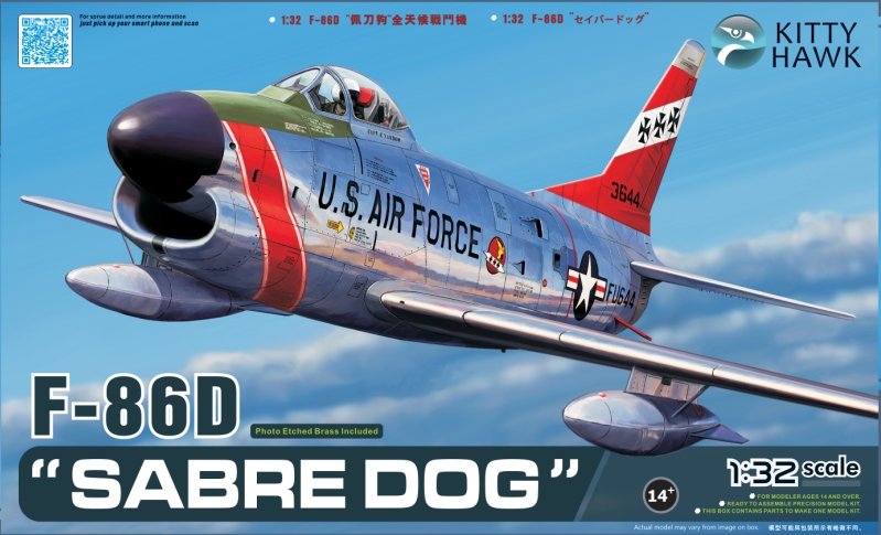 1/32 F-86D "Sabre Dog" - Click Image to Close