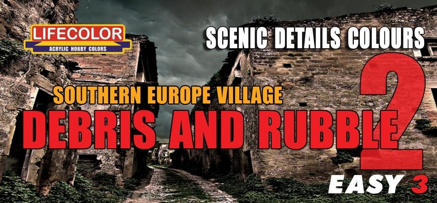 Southern Europe Village "Debris and Rubble" Set #2 - Click Image to Close