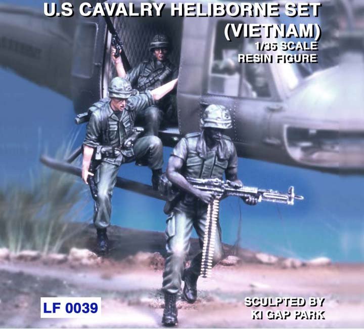 1/35 US Cavalry Heliborne Set (Vietnam) - Click Image to Close