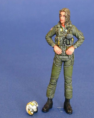 1/35 US Navy Woman Pilot #2 - Click Image to Close