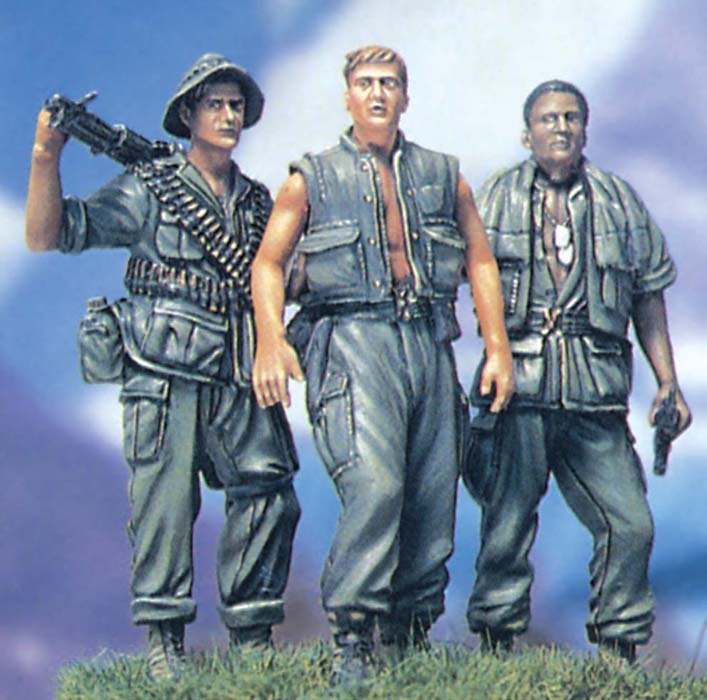 1/35 Three Fighting Man - Click Image to Close