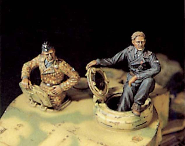 1/35 Tiger Tank Crew - Click Image to Close