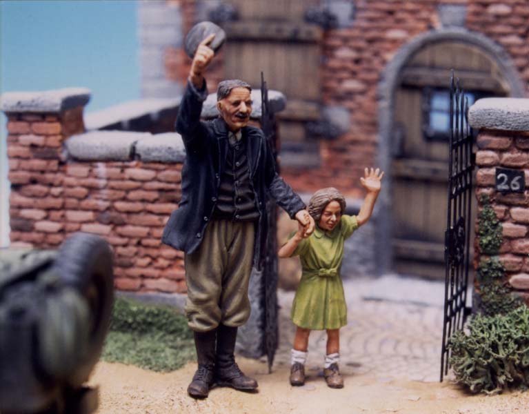 1/35 Welcome! Farmer & Granddaughter - Click Image to Close