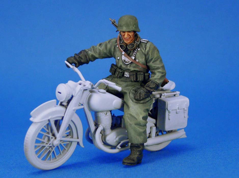 1/35 German Motorcycle Feldgendarmerie #2 - Click Image to Close