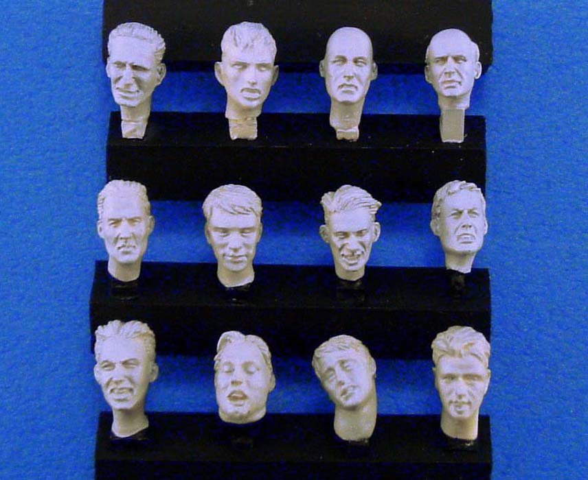 1/35 Heads set - Click Image to Close