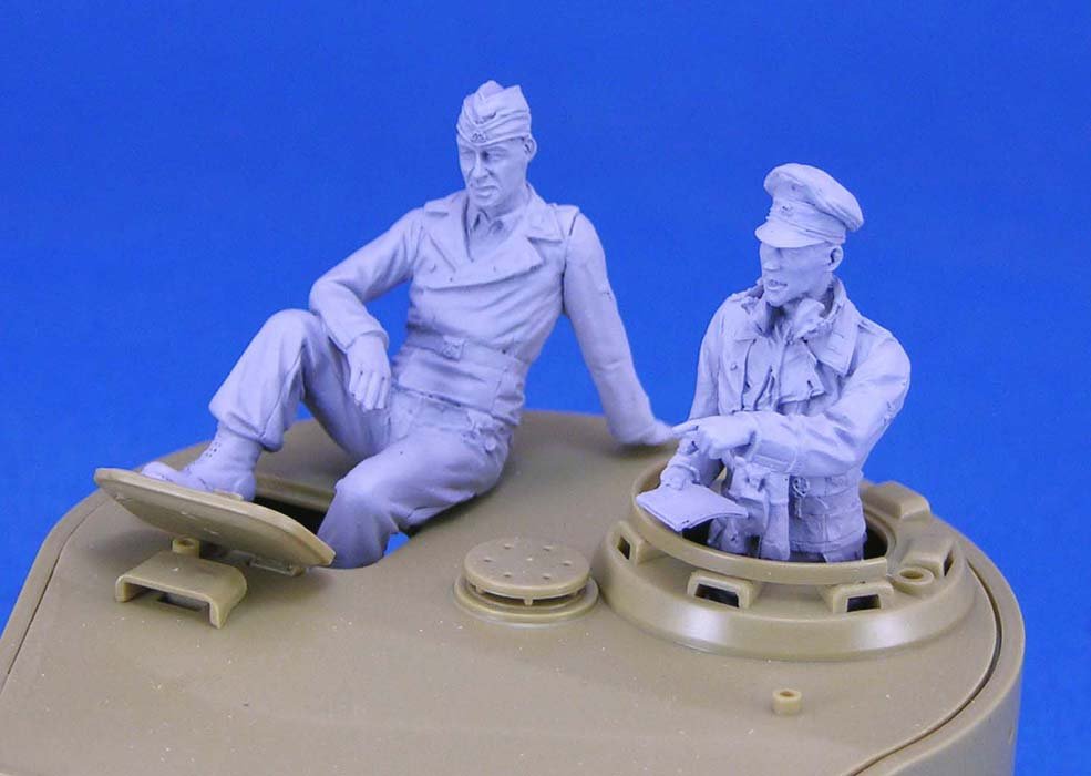 1/35 German SS Tank Crew Set - Click Image to Close