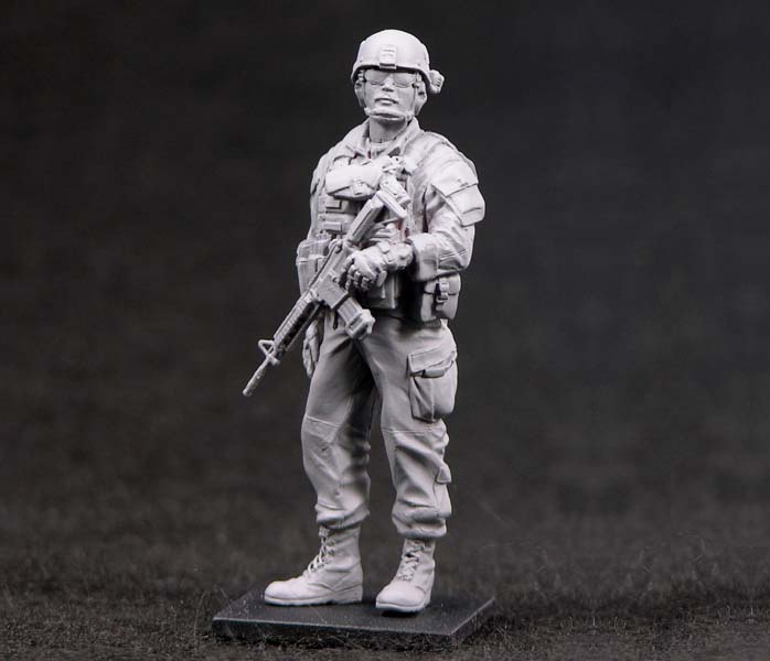 1/35 Sergeant Rob (18 Bravo) in Iraq - Click Image to Close