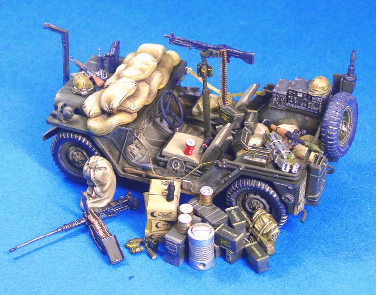 1/35 M151 Accessory Set (Vietnam) - Click Image to Close