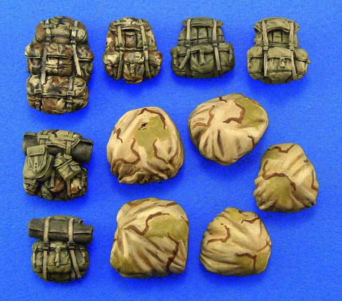 1/35 Modern US Army Back Pack Set (2 Set) - Click Image to Close