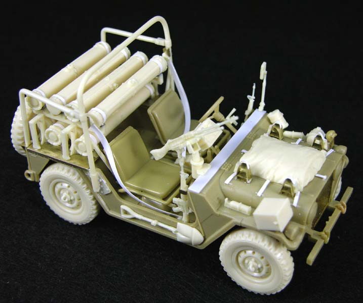 1/35 IDF M151A2 OREV Missile Carrier (Late) Conversion Set - Click Image to Close