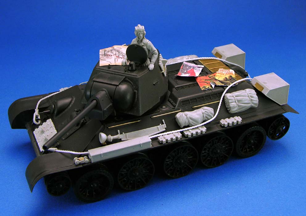 1/35 T-34 Update Set for Tamiya T-34/76 1942, 1943, T-34/85 - Click Image to Close