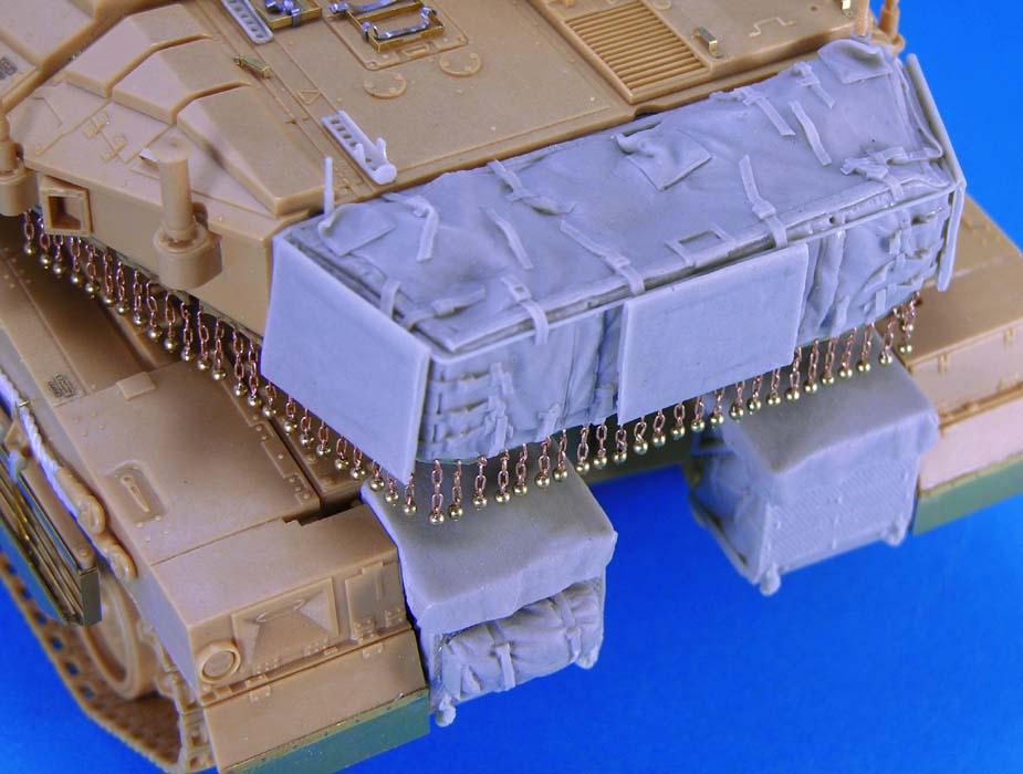 1/35 IDF Merkava Mk.IV Turret/Rear Hull Basket Set for Academy - Click Image to Close