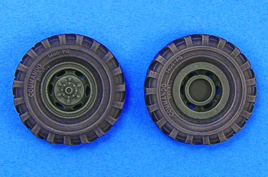 1/35 V-100 Wheel Set for Hobby Boss V-100 Series - Click Image to Close