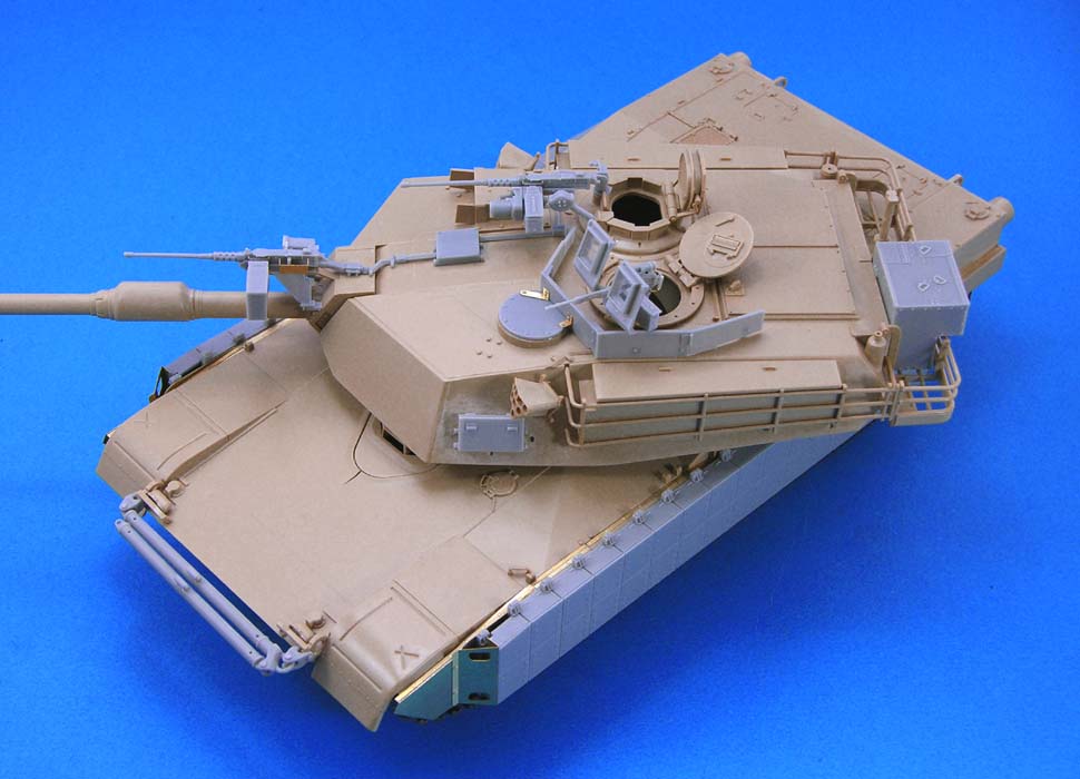 1/35 M1A1, M1A2 Abrams TUSK Conversion Set for Tamiya - Click Image to Close