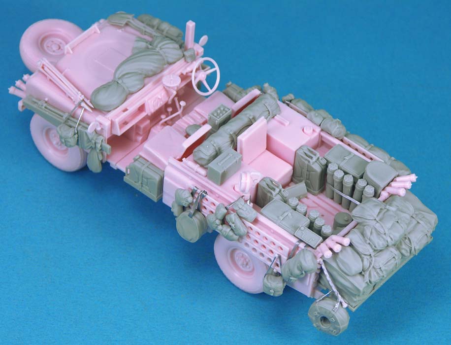 1/35 Pink Panther Stowage Set for Tamiya - Click Image to Close