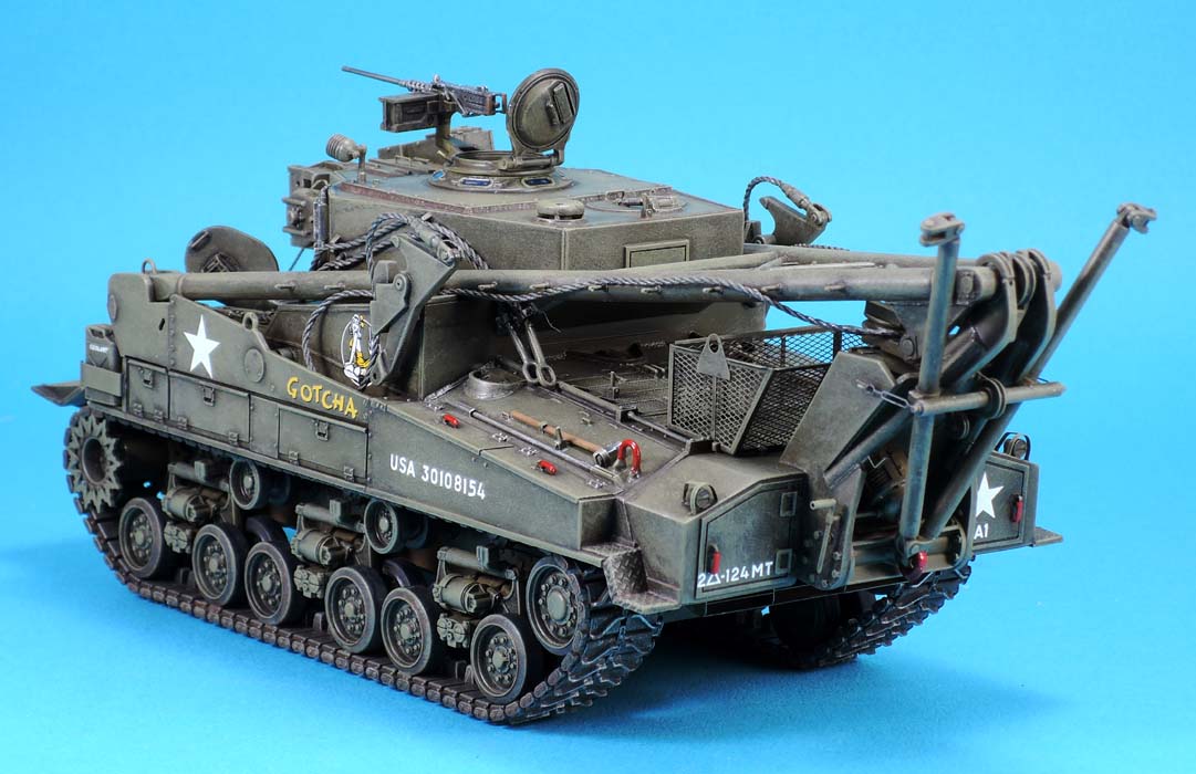 1/35 M74 TRV Conversion Set (for any Sherman Kit with HVSS) - Click Image to Close