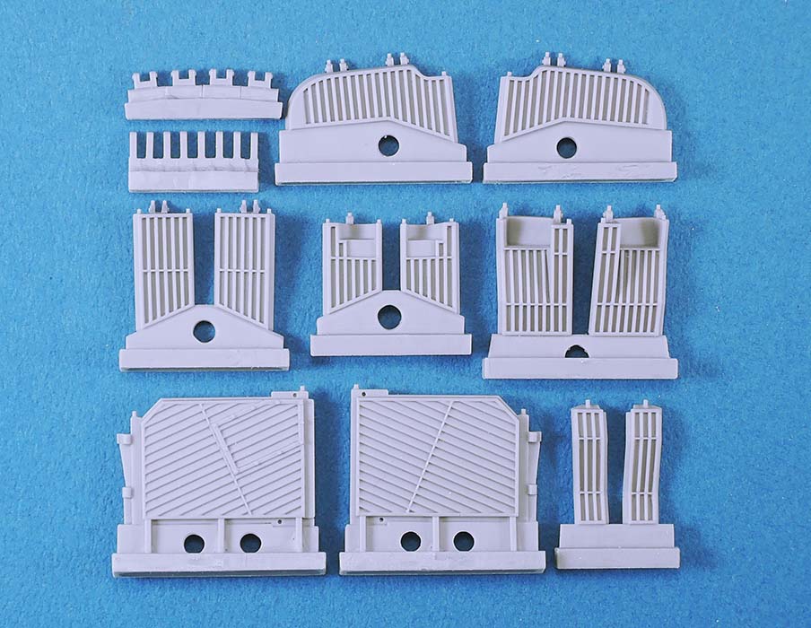 1/35 M48/60 Engine Deck Louvers Set for Dragon M48/M60 Series - Click Image to Close