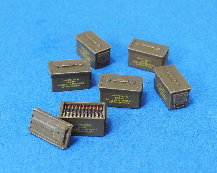 1/35 Modern Cal.50 Ammo Box Set - Click Image to Close