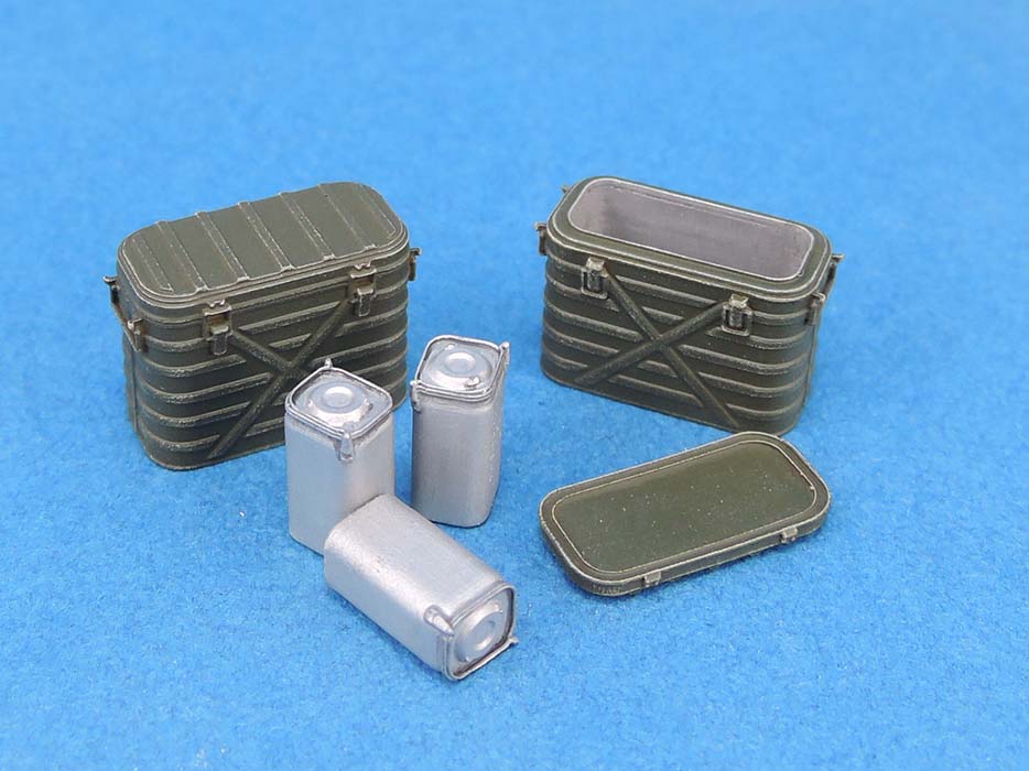 1/35 US Mermite Food Container Set (Closed*8/Open*2) - Click Image to Close