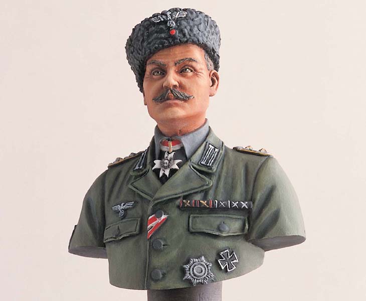 1/9 German Cossack Colonel w/Base - Click Image to Close