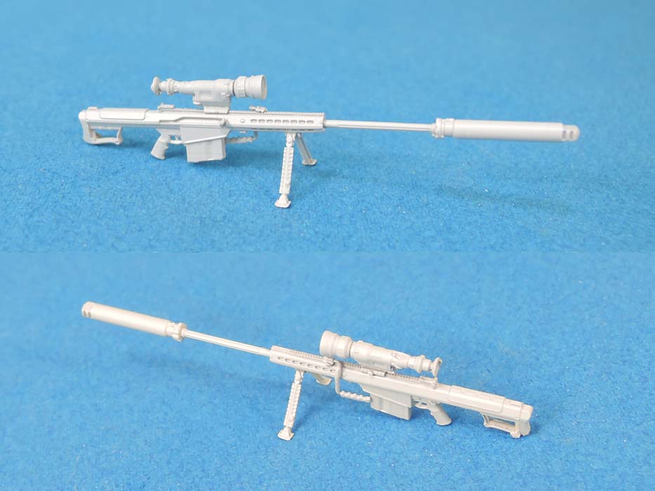 1/35 Barrett M107 Sniper Rifle w/QDL Supressor Set - Click Image to Close