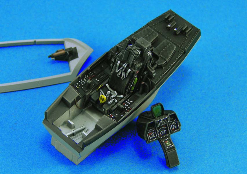 1/48 F-22A Cockpit Set for Academy - Click Image to Close