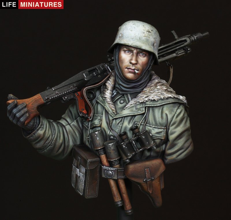 1/16 MG42 Gunner, Totenkopf Division, Kharkov 1943 - Click Image to Close