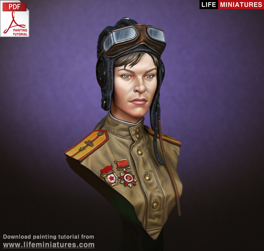 1/10 WWII Soviet Female Tanker - Click Image to Close