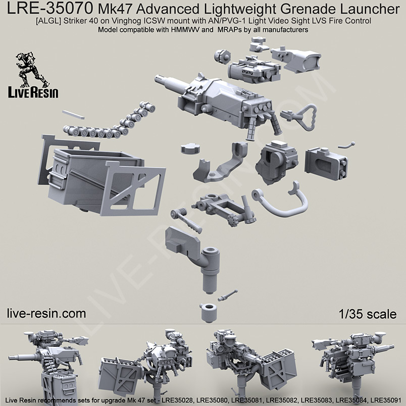 1/35 MK47 Advanced Lightweight Grenade Launcher #2 - Click Image to Close