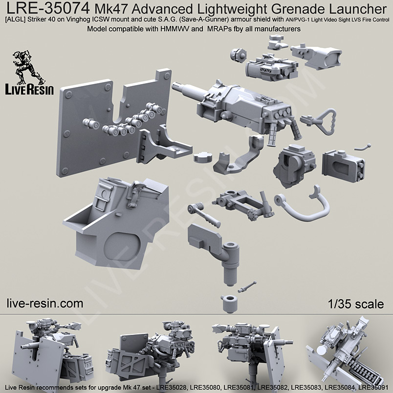 1/35 MK47 Advanced Lightweight Grenade Launcher #6 - Click Image to Close