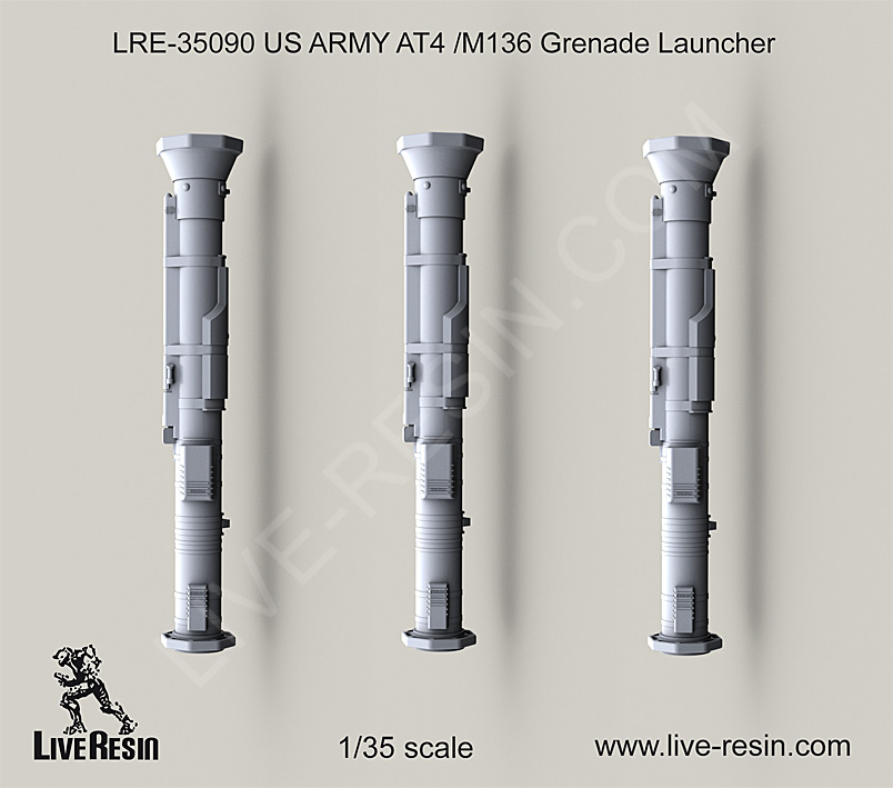 1/35 US Army AT4/M136 Grenade Launcher - Click Image to Close