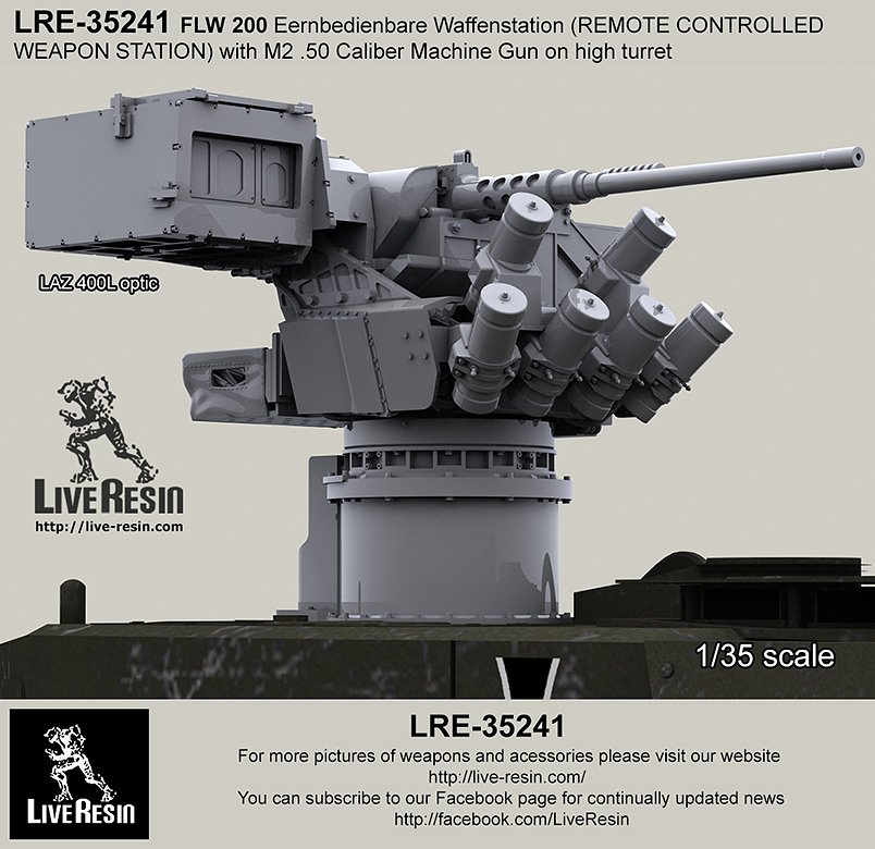 1/35 FLW 200 Eernbedienbare Waffenstation (M2 Cal.50 MG) #2 - Click Image to Close