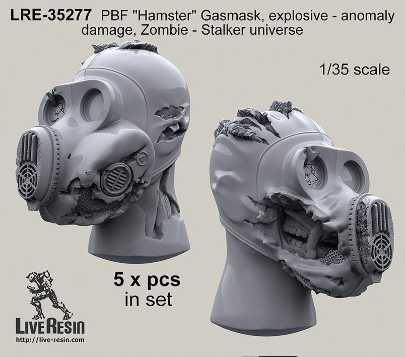 1/35 PBF "Hamster" Gasmask, Anomaly - Explosive Damage - Click Image to Close