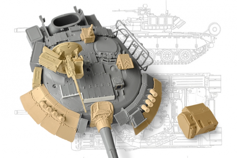 1/35 T-80UЕ-1 Conversion Set - Click Image to Close