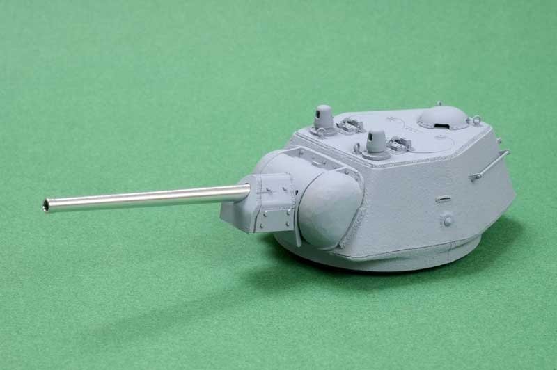 1/35 T-34 Turret with the Smoothed Edges Produced at UZTM - Click Image to Close