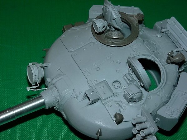 1/35 T-72AV Turret w/Anti-Radiation Liner - Click Image to Close